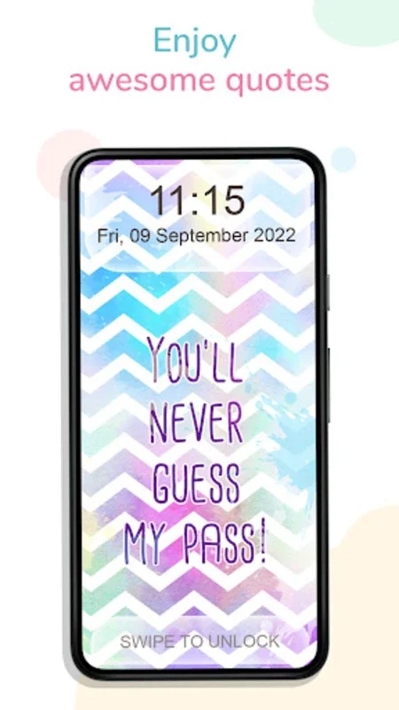 Girly Lock Screen Wallpaper for Android - Secure & Stylish