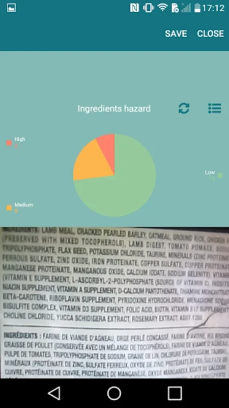 Food Ingredients, Additives & for Android: Manage Your Food