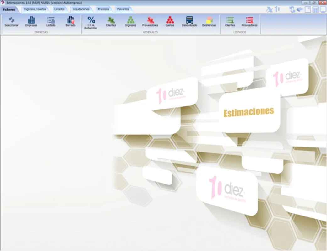 Estimaciones Diez for Windows - Manage Business with Ease