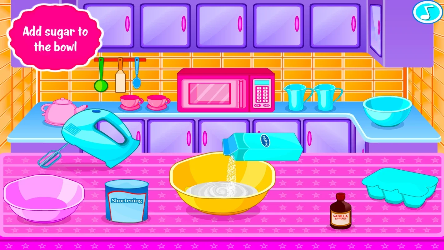 Sweet Cookies - Game for Girls for Android - Fun for Little Ones