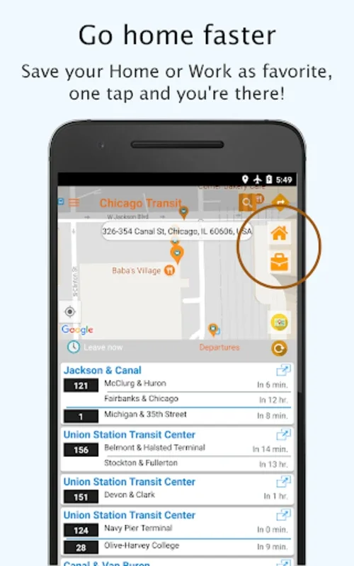 Chicago Transit: CTA RTA for Android - Seamless Transit Navigation