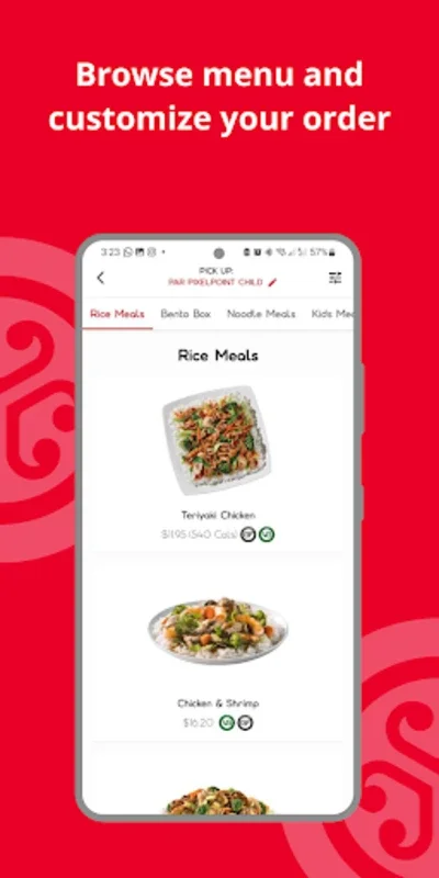 My Edo App for Android: Order Japanese Meals Easily