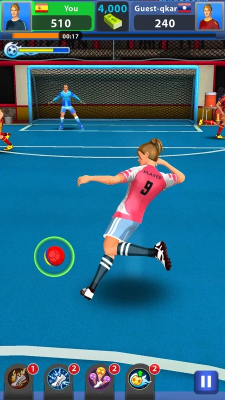 Soccer Hero for Android - Compete Online in Minutes