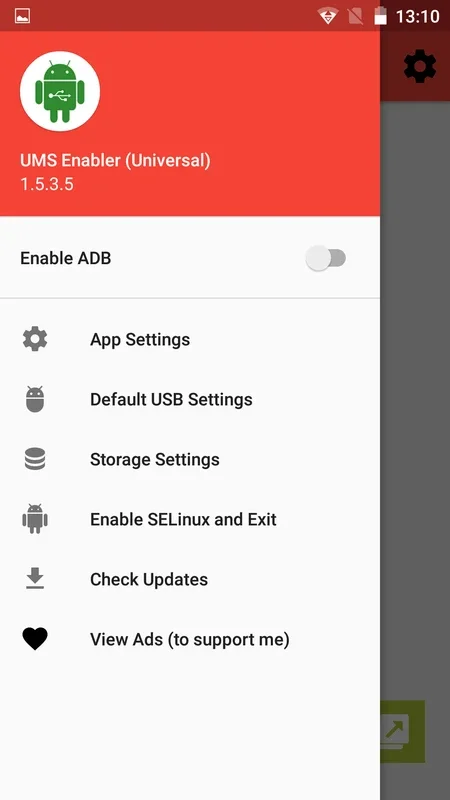 UMS Enabler (Universal) for Android: Simple SD Card Access via USB Mass Storage