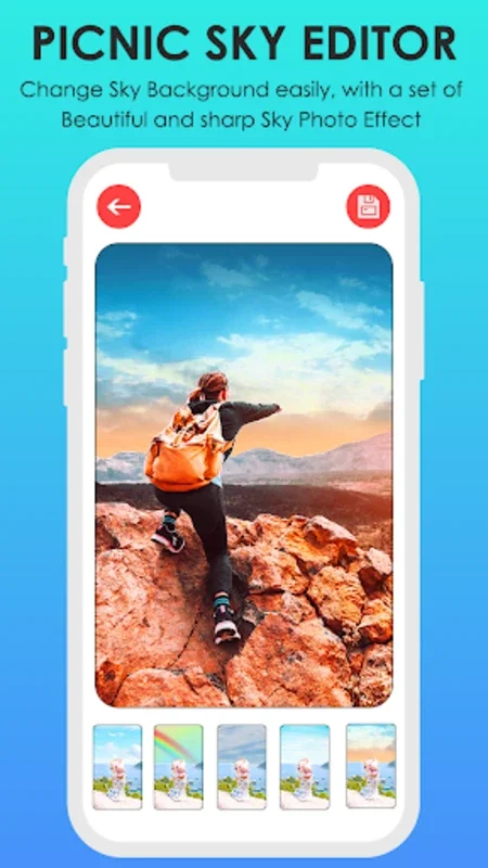 PicNic Sky Photo Editor for Android: Enhance Travel Photos