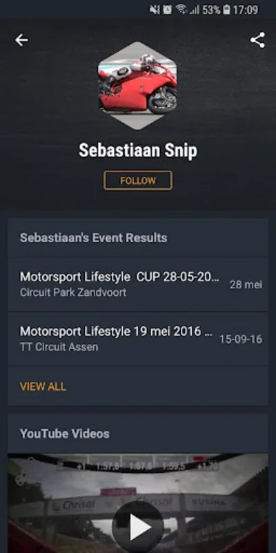 MYLAPS Speedhive for Android - Track Live Motorsport Data