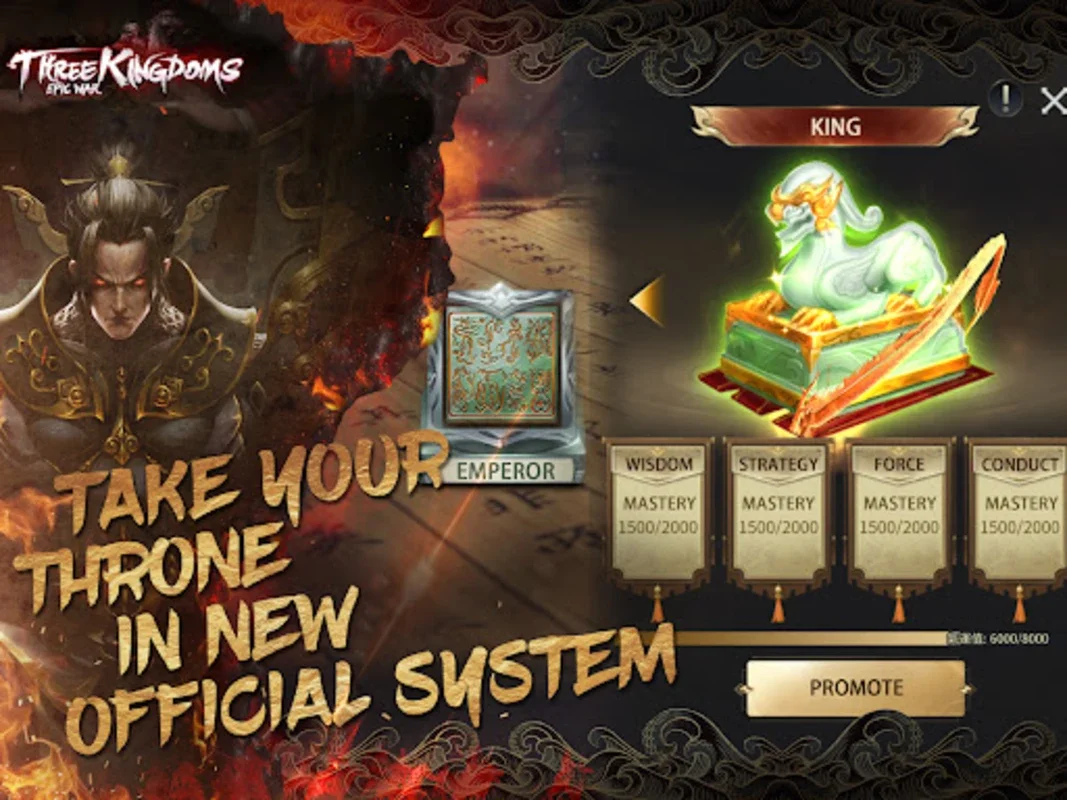 Three Kingdoms: Epic War for Android - Immersive Strategy