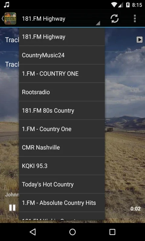 The Country Music Radio for Android - Enjoy Non-stop Music