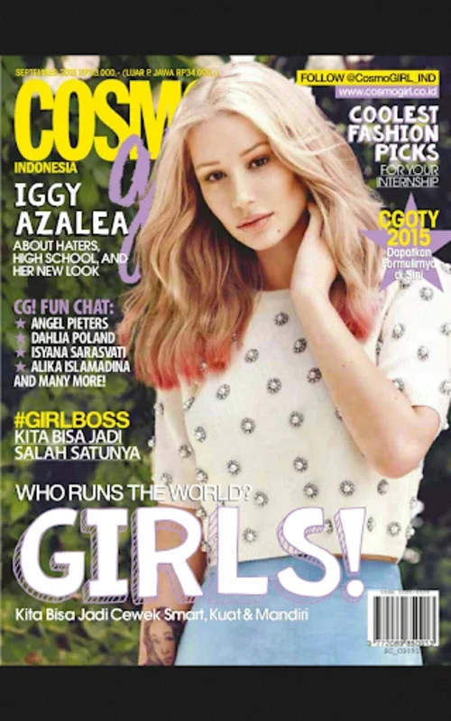 CosmoGirl! Indonesia for Android - Trendy Fashion & Celebrity News