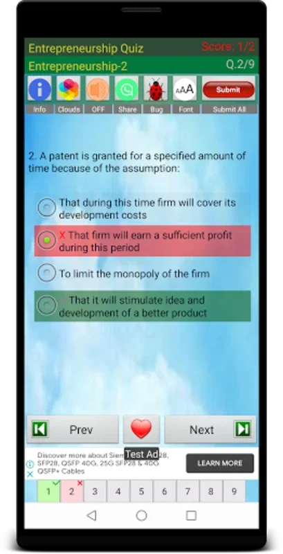 Entrepreneurship Quiz for Android - Enhance Your Skills