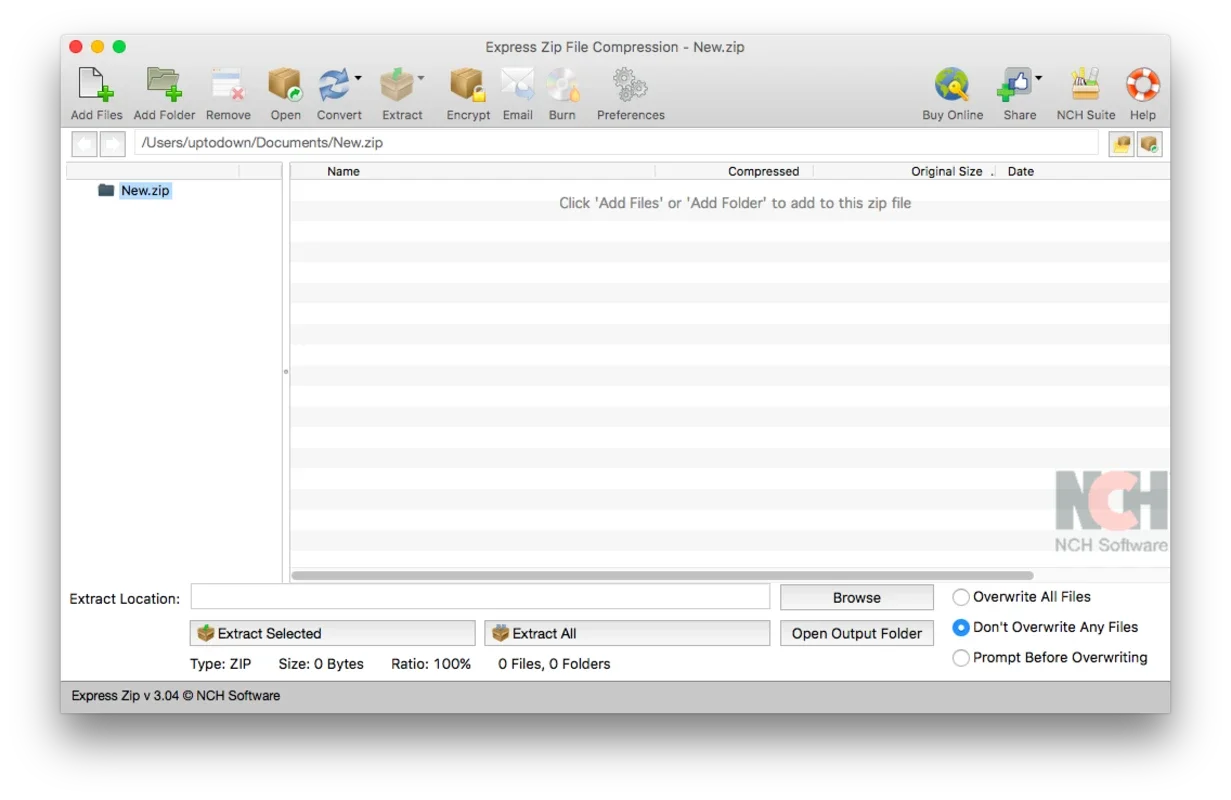 Express Zip Free Compression for Mac - Effortless File Compression