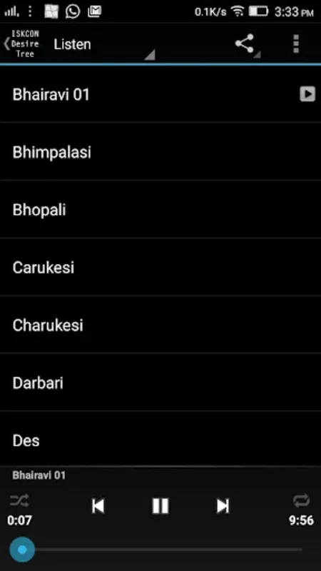 Hare Krishna Dhoons 01 A N Das for Android - No Downloading Needed