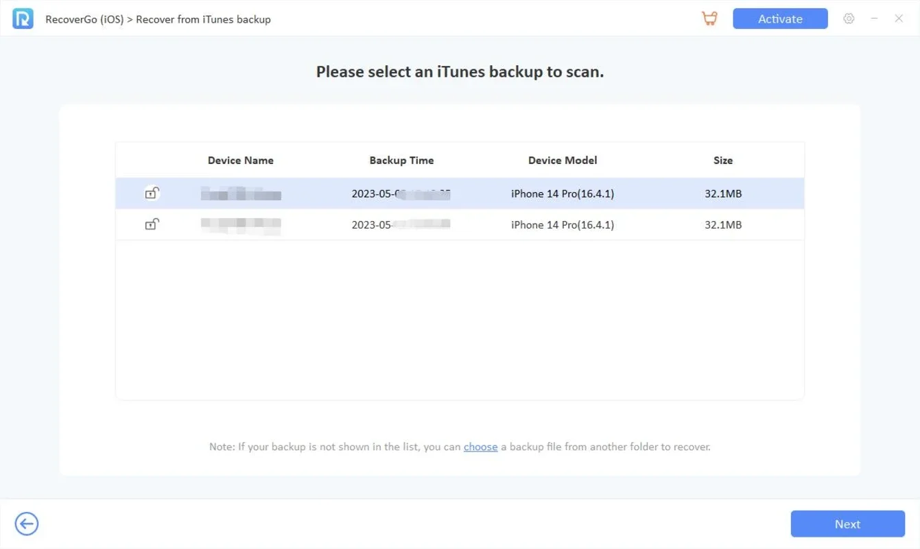 iToolab RecoverGo - iPhone Data Recovery for Windows