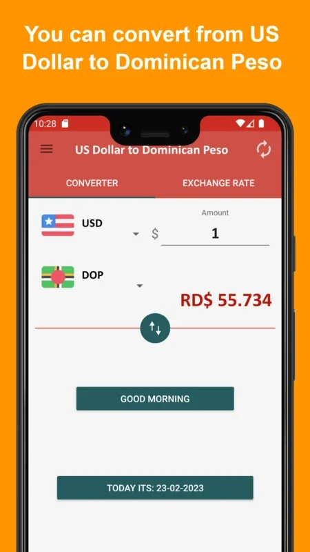 US Dollar to Dominican Peso for Android - Efficient Currency Converter