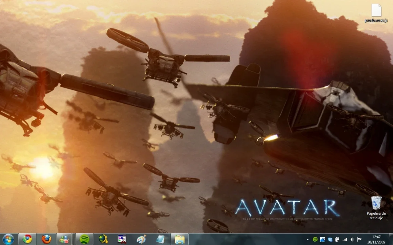 Avatar Windows 7 Theme: Immerse Yourself in Pandora's World on Windows