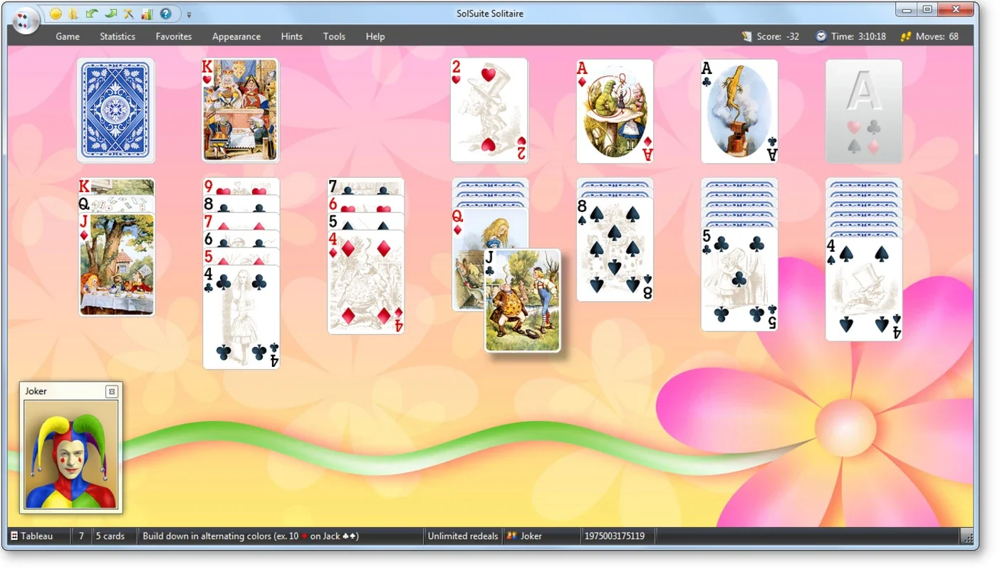 SolSuite for Windows - A Vast Solitaire Card Game Collection