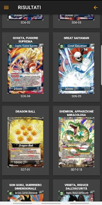 dbs-cardgame.it for Android - The Ultimate Italian DBS Hub