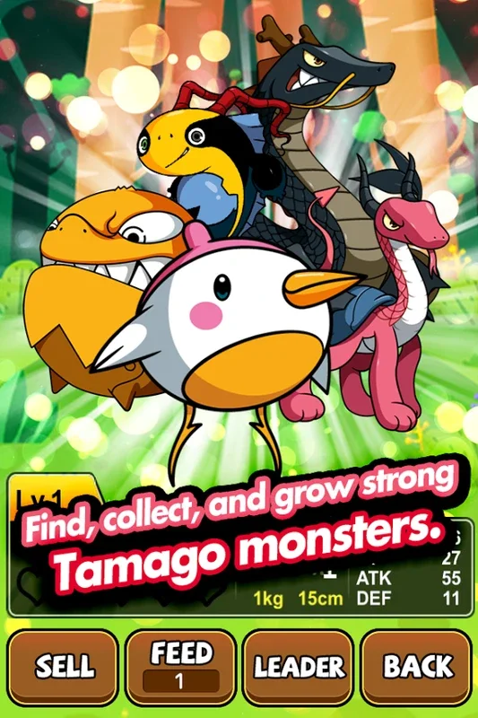 TAMAGO Monsters Returns for Android - Unlock the Enchanting World