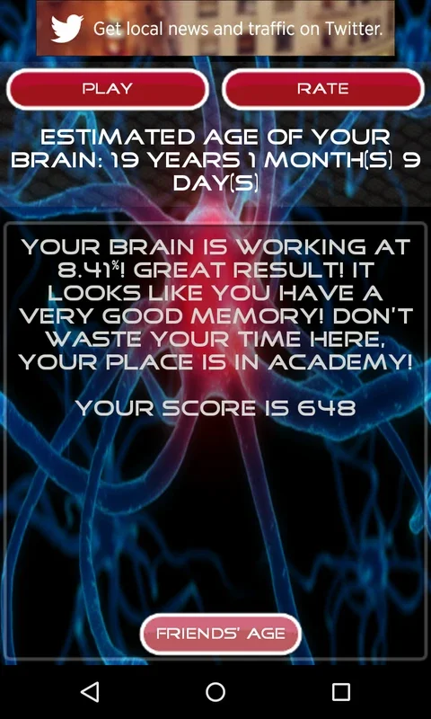 Brain Age Test Free for Android - Assess Your Mental Agility