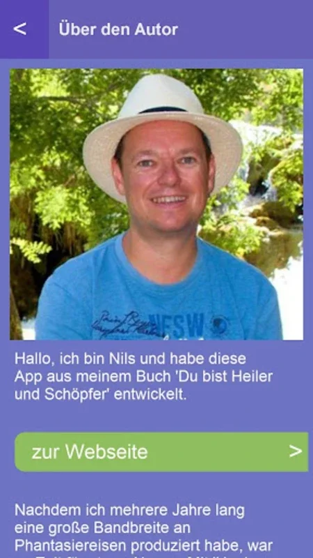 Du bist Heiler und Schöpfer for Android - A Unique Experience