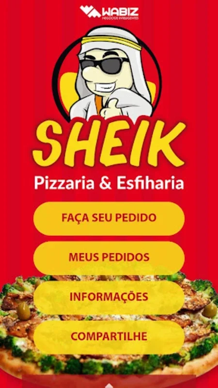 Sheik Pizzaria & Esfiharia for Android - Easy Food Ordering