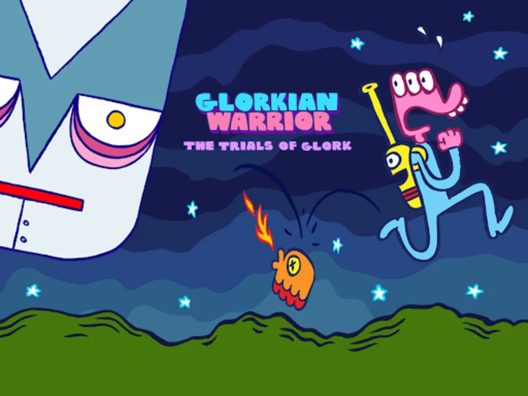 Glorkian Warrior: Shoot Weird for Android - Thrilling Action