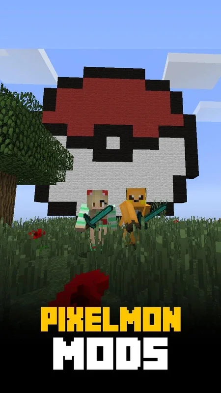 Pixelmon MOD for Android - Enhance Minecraft