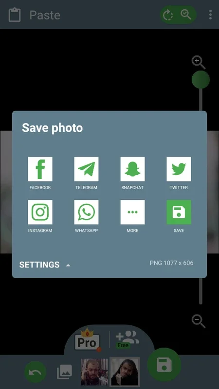 Cortar Pegar Foto Sin Costura for Android - No Downloading Required