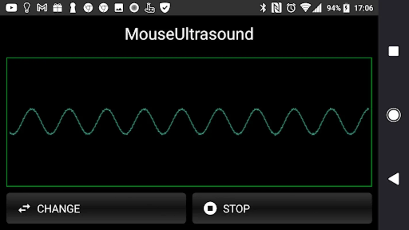 MouseUltrasound for Android: Generate Ultrasonic Frequencies