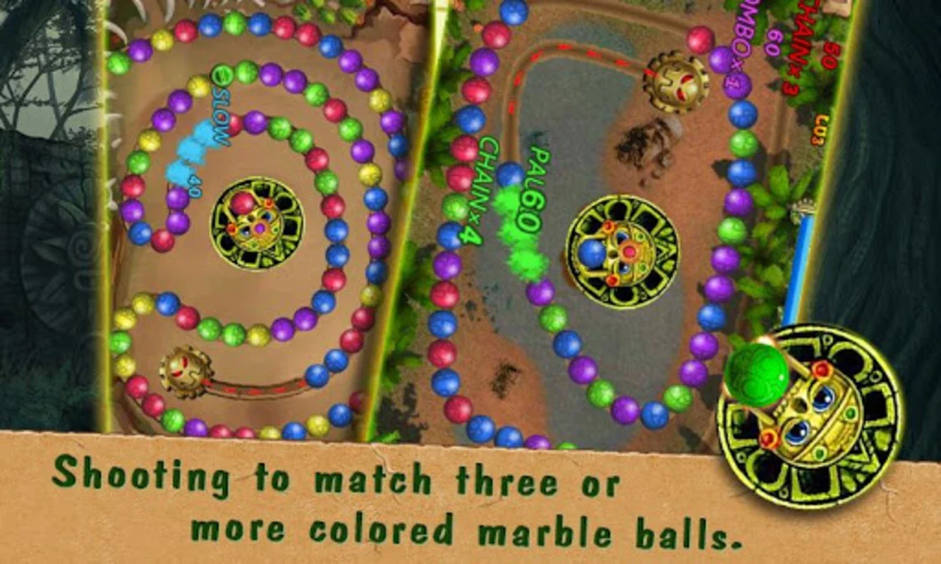 Mayan Marble Blast for Android - Immersive Marble Game