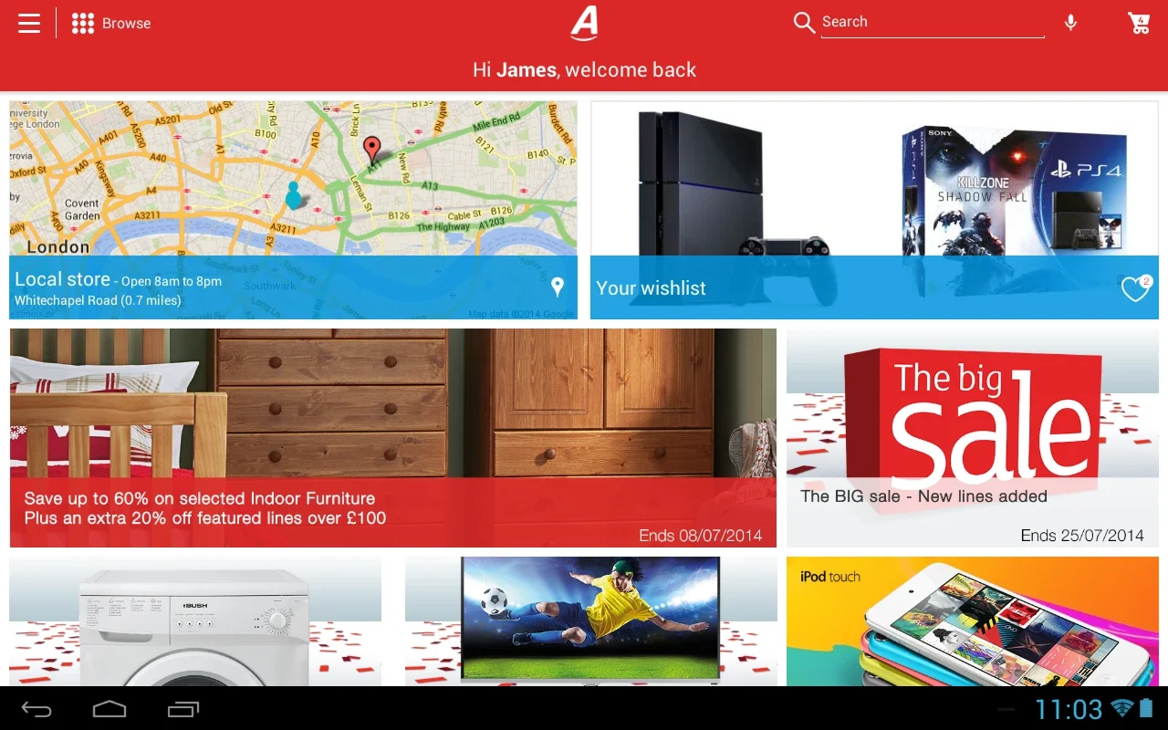 Argos for Android - Streamlined Online Shopping