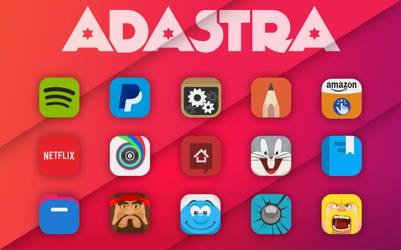 Adastra for Android - Modern Icon Pack