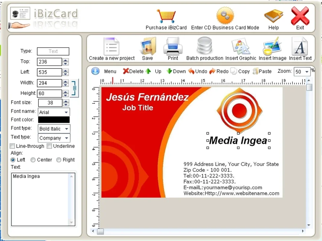 iBizCard for Windows: Create Stunning Paper & Digital Business Cards