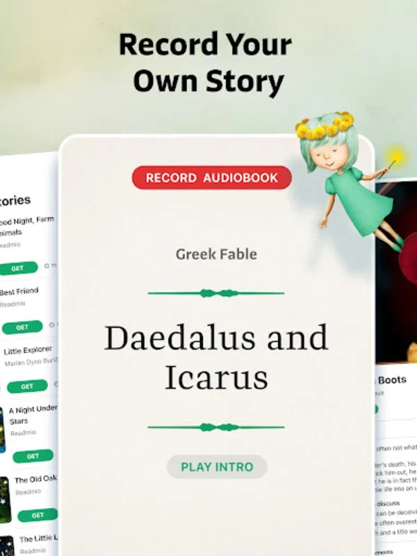 Readmio: Bedtime Stories Aloud for Android - No Downloading Required