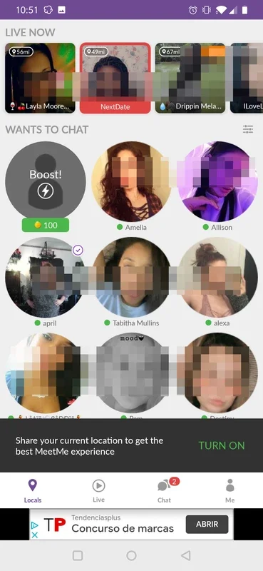 MeetMe for Android - Connect with Nearby People