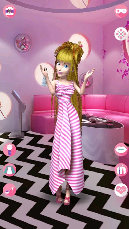 My Talking Pretty Girl for Android - Fun & Educational