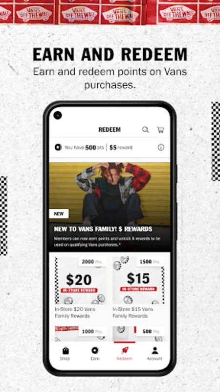 Vans Family for Android - Exclusive Rewards at Your Fingertips