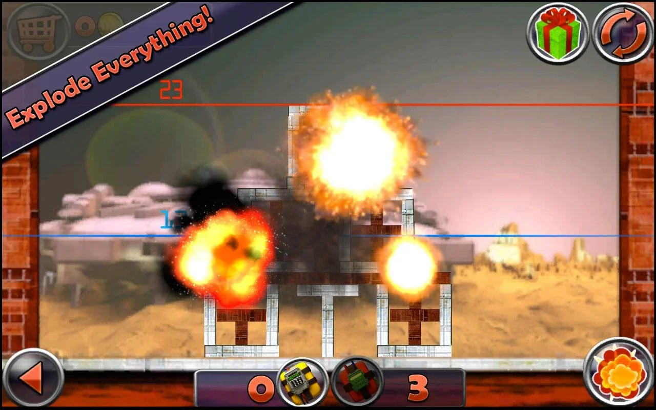 Demolition Master for Android - Strategic Demolition Game