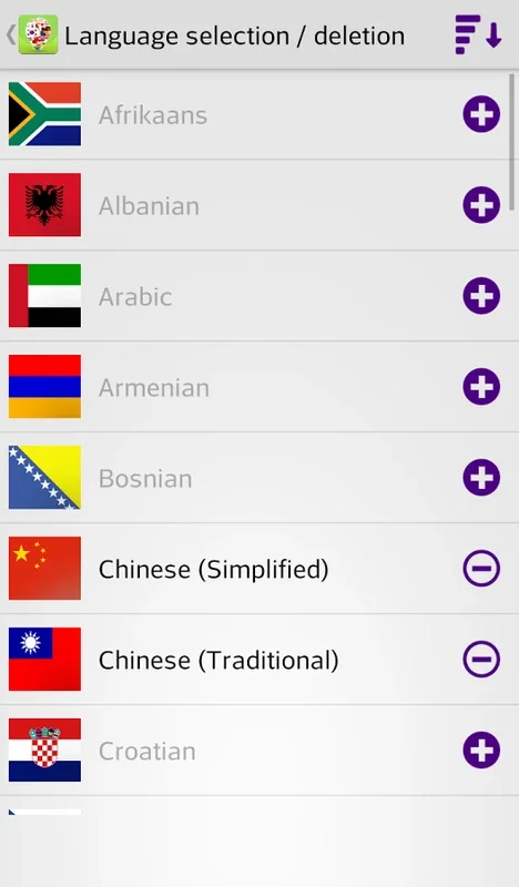 Multi-translations for Android - Seamless Language Translation