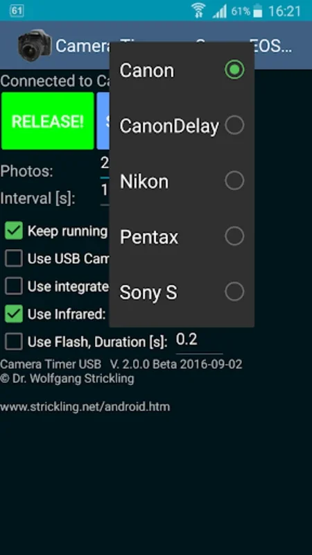 Camera Timer USB for Android - Transform Your Phone