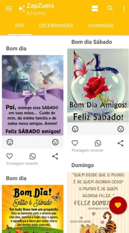 Zap Zuera - Imagens e Vídeos E for Android: Seamless Sharing