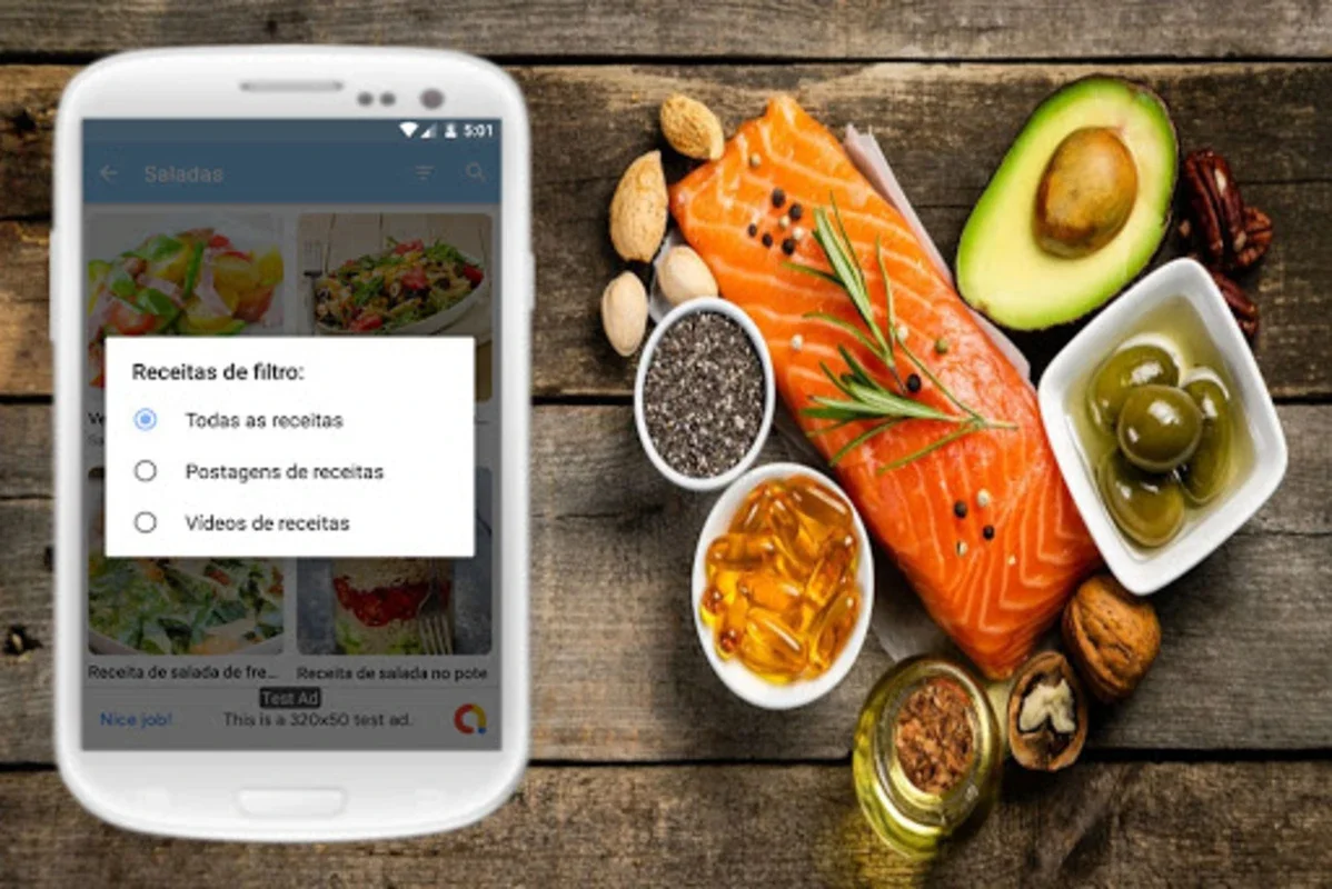 Receitas Fáceis for Android: Delicious Recipes at Your Fingertips