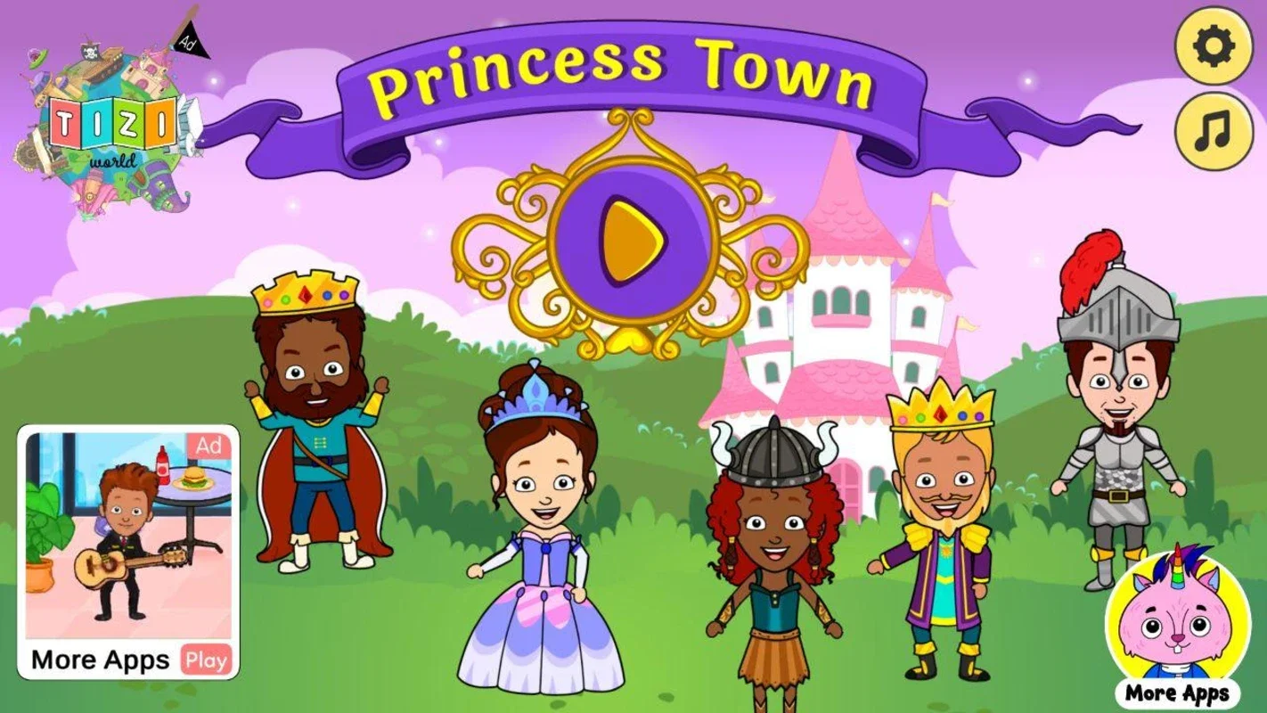 My Tizi Princess Town for Android - Engaging Kids' Game