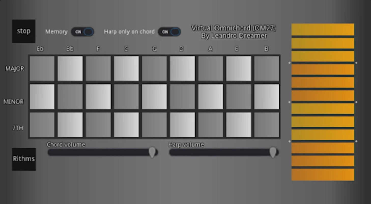 Virtual Omnichord for Android - Realistic Music Creation