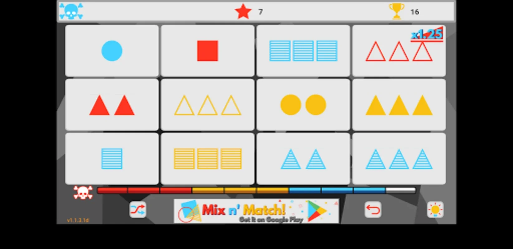 Mix 'n Match for Android: Engaging Pattern-Matching Game