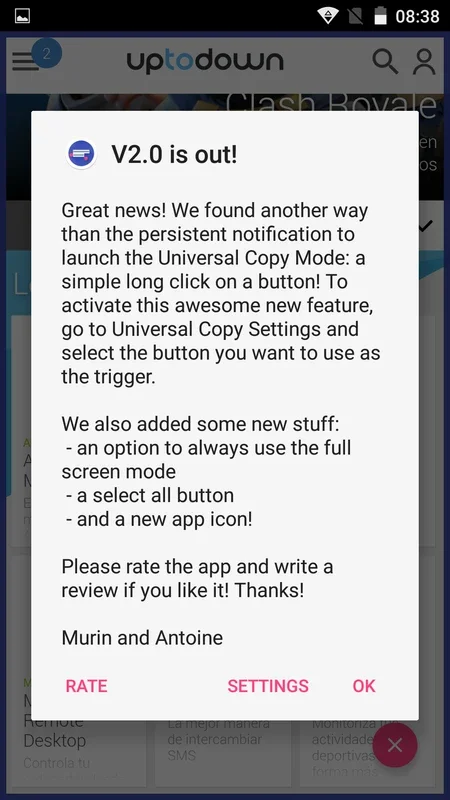 Universal Copy for Android: Copy Text from Any App