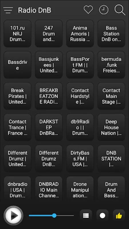 Radio DnB for Android - Stream Drum and Bass Easily