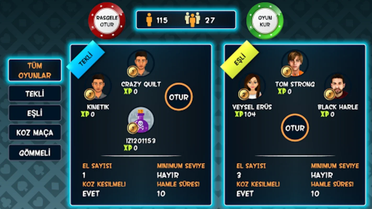 Batak Online for Android - Enjoy the Thrill of Turkey's Card Game