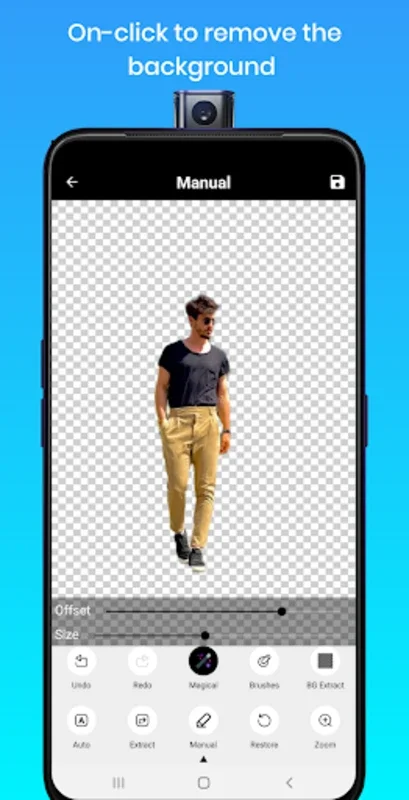 Background Eraser + Changer for Android - Precise Editing