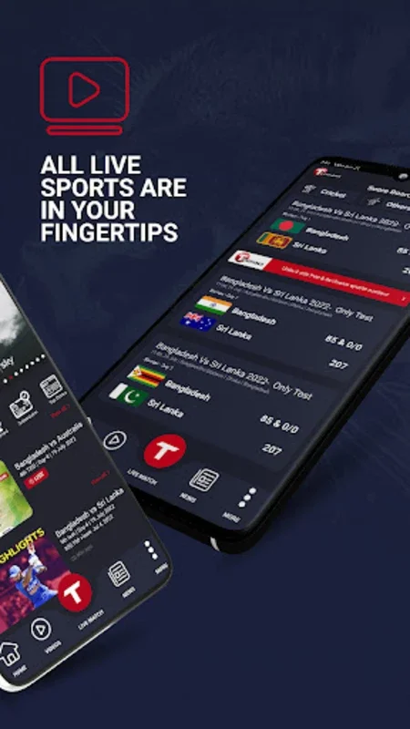 T Sports for Android - Unlock Live Sports and In - Depth Analysis